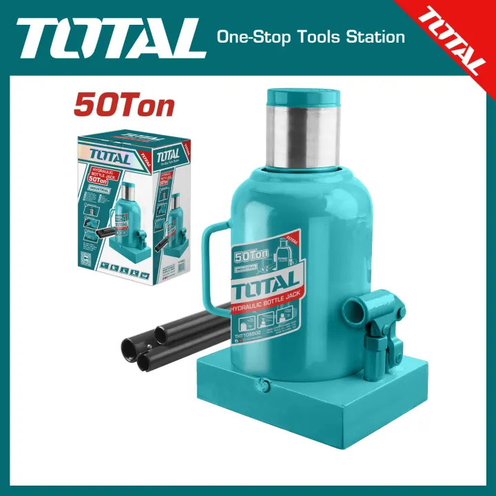 TOTAL Hydraulic Bottle Jack 50 Ton
