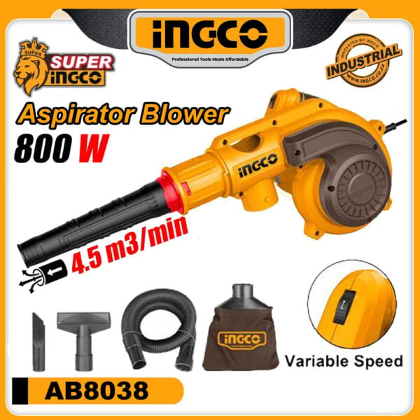 INGCO 800w Aspirator Blower (Multipurpose)